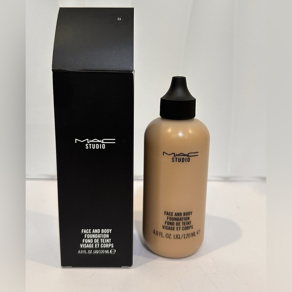 MAC Cosmetics Other - MAC Studio Face and Body Foundation C3 & C4 4.0 fl. oz. / 120 ml New In Box